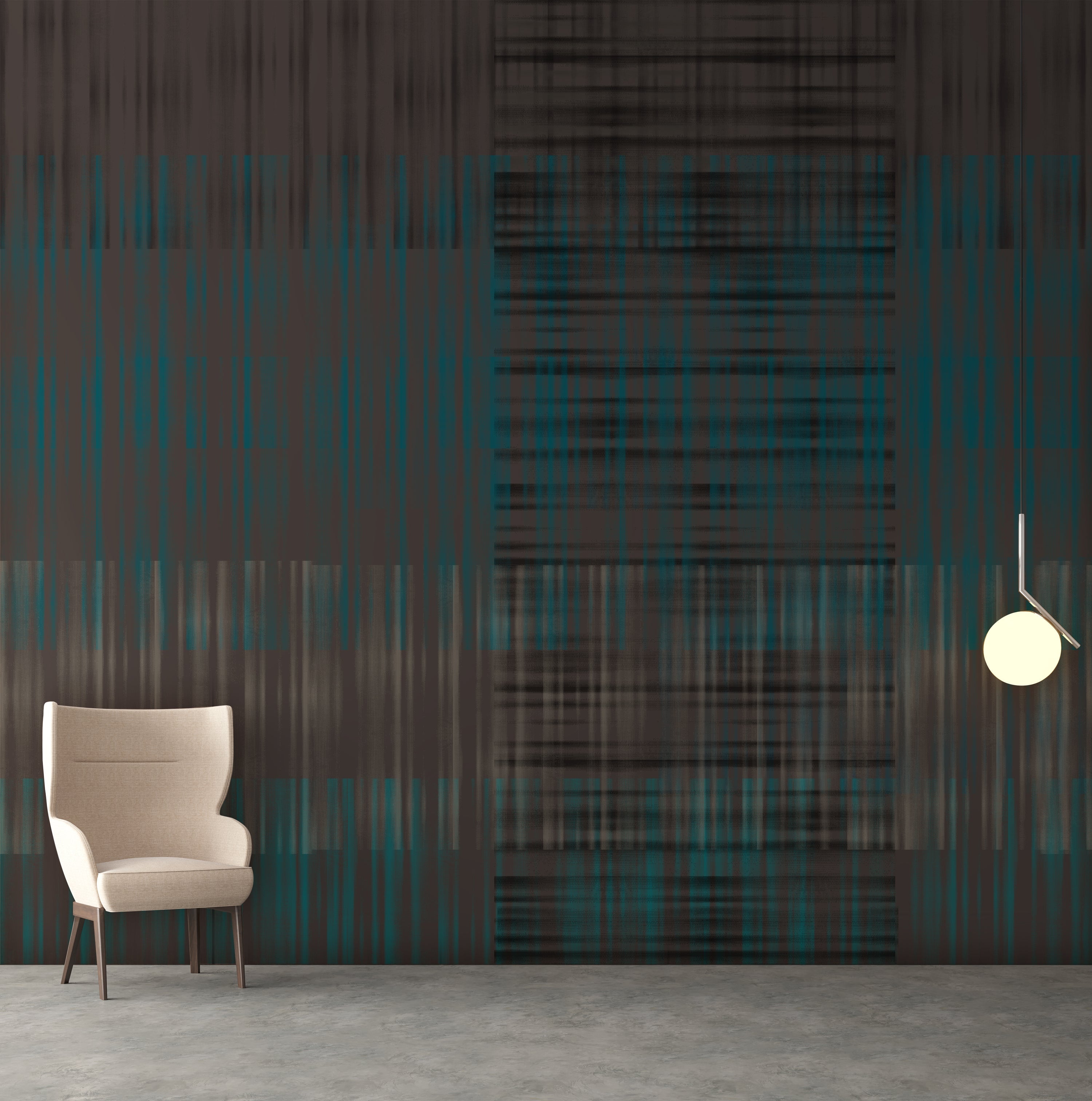 Holographic Reflections wallpaper from Muance – Selected Wallpapers &  Interiors