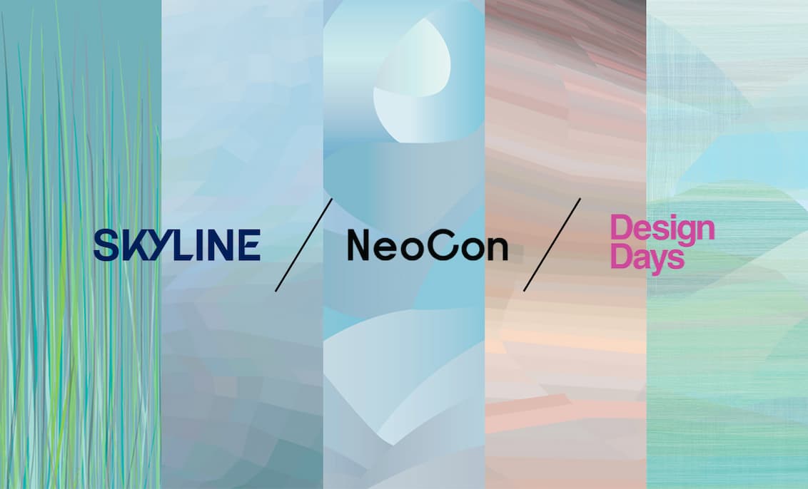 Introducing Murals on Glass: Jill Malek x Skyline Design @ NeoCon / Design Days 2025